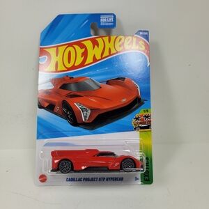 Hot Wheels Red Project GTP Hypercar Toy